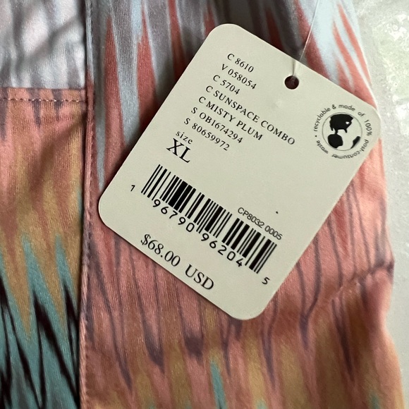 FP Movement by Free People Kindred Spirit Printed Tank Misty Plum Sunspace Combo - Picture 8 of 16